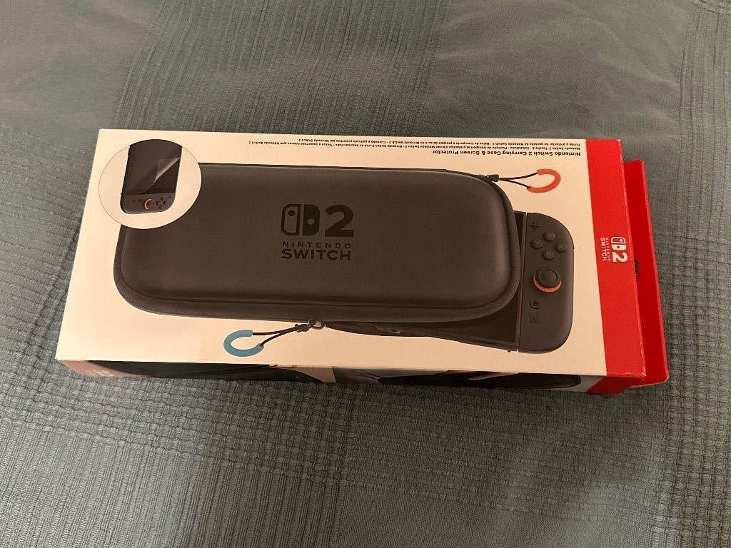 Switch 2 Zwart Beschermcase + Screenprotector Switch 2, Spelcomputers en Games, Spelcomputers | Nintendo Portables | Accessoires