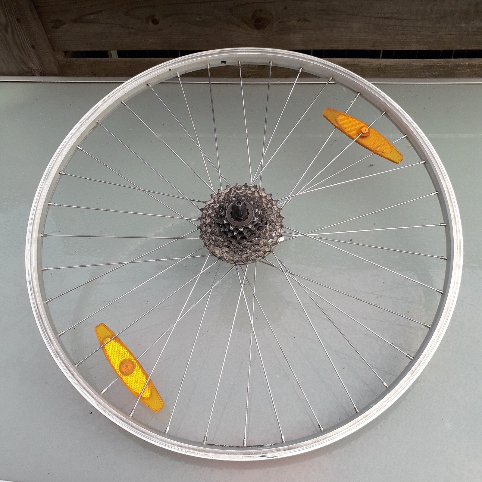 Vintage Shimano Acera FM-M290 26 inch achterwiel 7-speed, Gebruikt, Aluminium, Shimano, Mountainbike