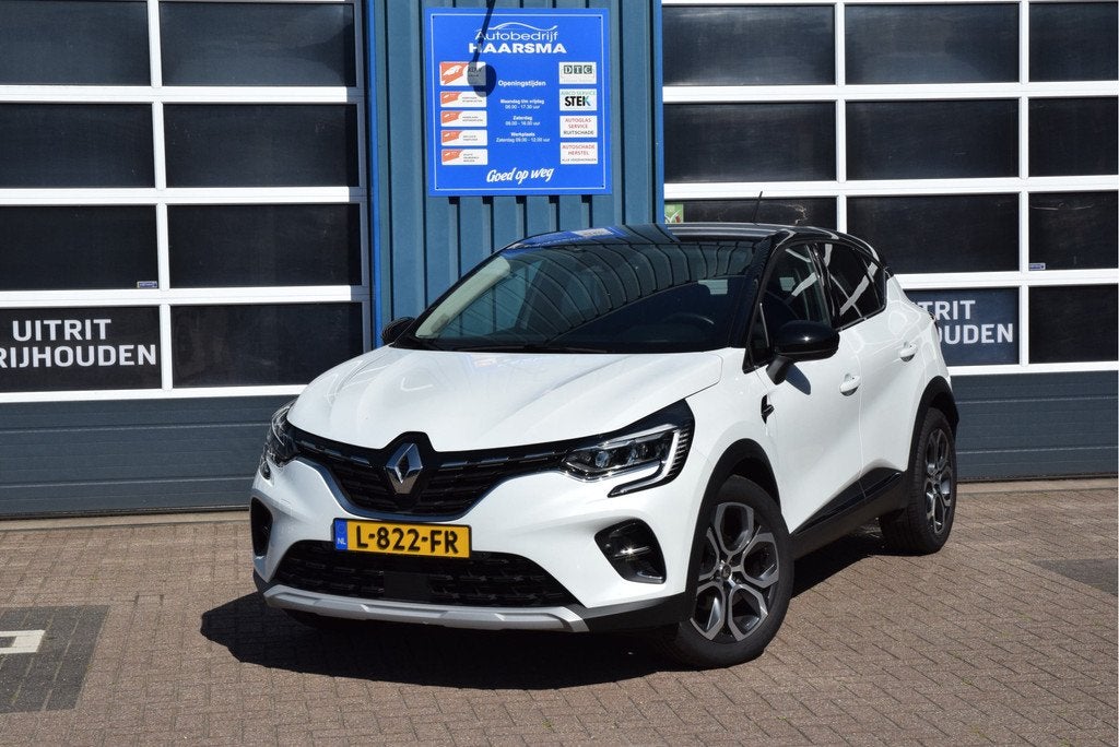 Renault Captur 1.0 TCe 90 Intens (bj 2021), Auto's, Renault, Voorwielaandrijving, Gebruikt, Euro 6, Leder en Stof