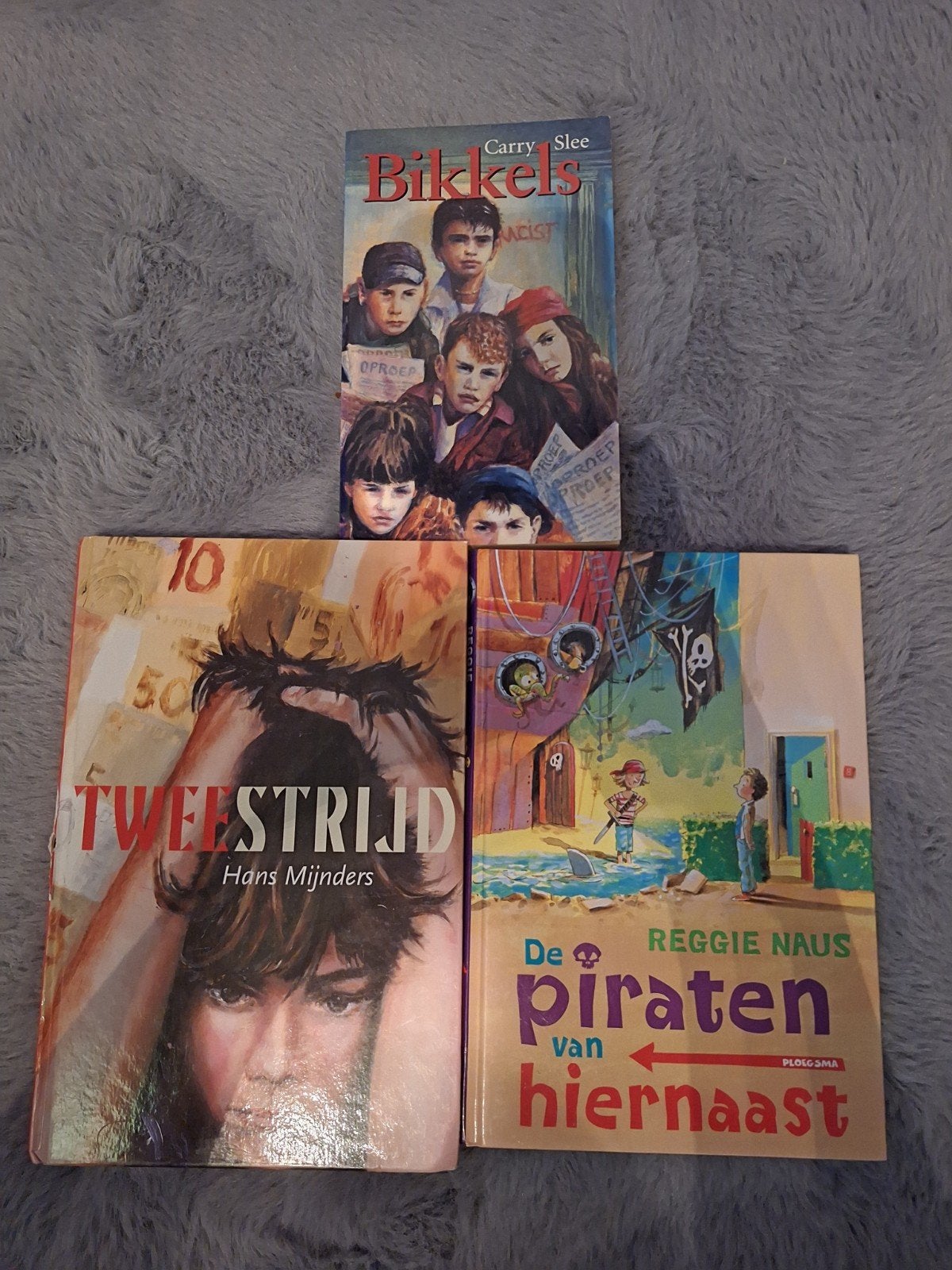 Kinderboeken: De Piratenhiernaast, Tweestrijd, Bikkel, Boeken, Kinderboeken | Jeugd | onder 10 jaar, Ophalen, Gelezen, Reggie Naus, Hans Mijnders, Carry Slee