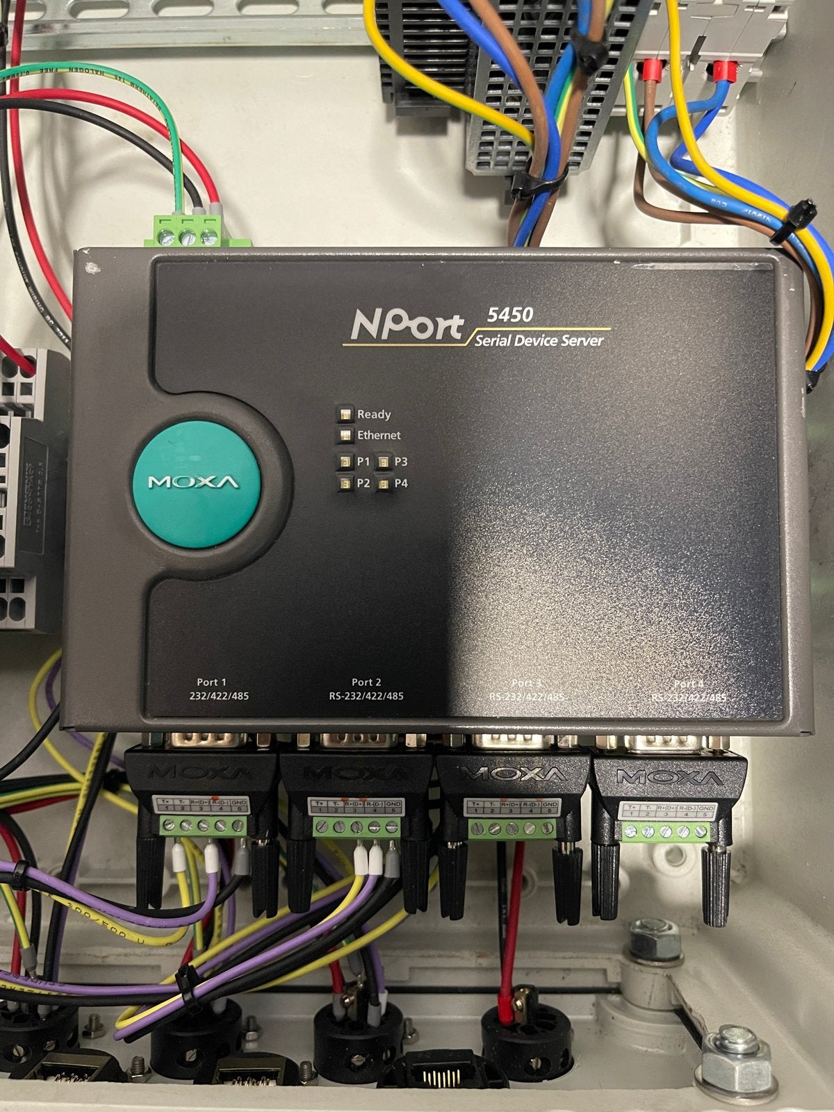 Moxa NPort 5450 Seriële Apparaatserver, Ophalen of Verzenden, Gebruikt