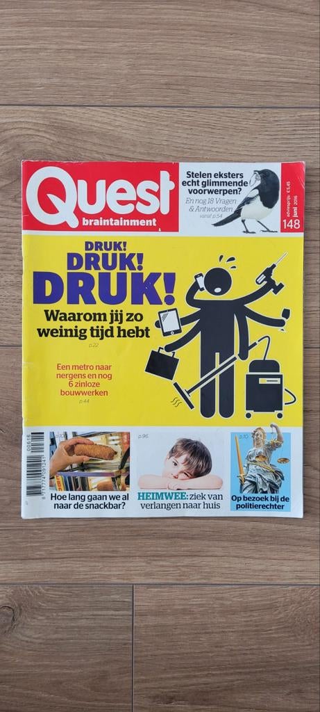 Quest (jaargang 13), Ophalen of Verzenden, Zo goed als nieuw, Wetenschap en Natuur