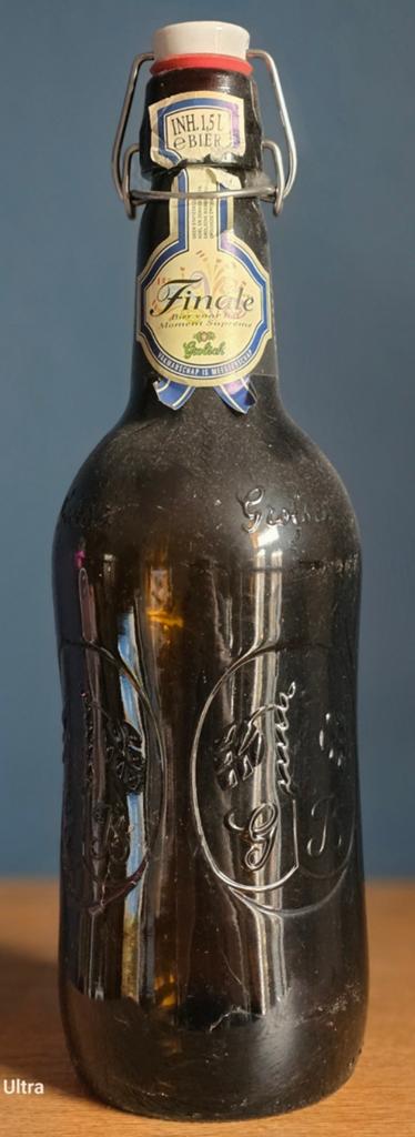 Grolsch Finale Bierfles 1.5L - Leeg, met beugel, Ophalen of Verzenden, Gebruikt, Overige, Overige merken