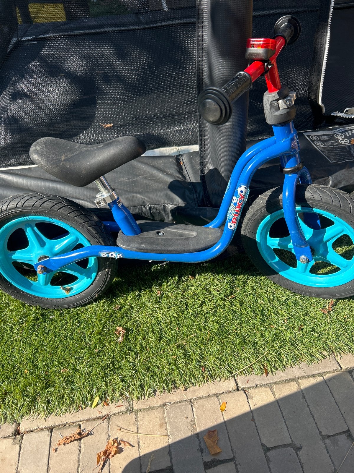 Puky loopfiets blauw - gebruikt maar nog prima, Ophalen, Gebruikt, Velgrem, 16 tot 20 inch