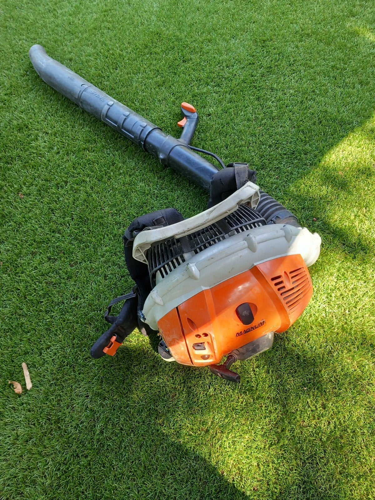 Bladblazer sthil, Tuin en Terras, Ophalen, Gebruikt, Benzine