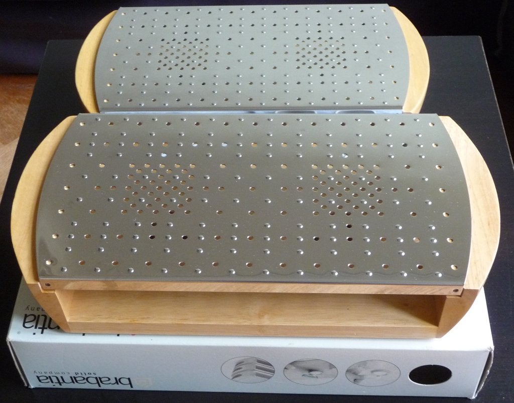 Brabantia beukenhout schotelwarmers/rechauds waxinelichtjes, Ophalen of Verzenden