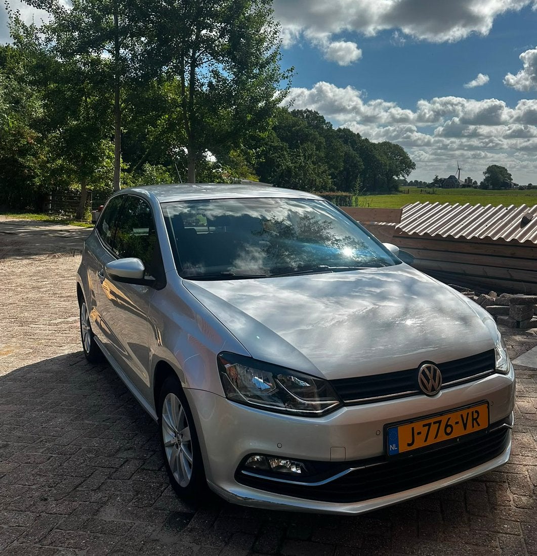 Volkswagen Polo 1.2 TSI nieuwe APK!, 40 €/maand, Zwart, 4 cilinders, Handgeschakeld