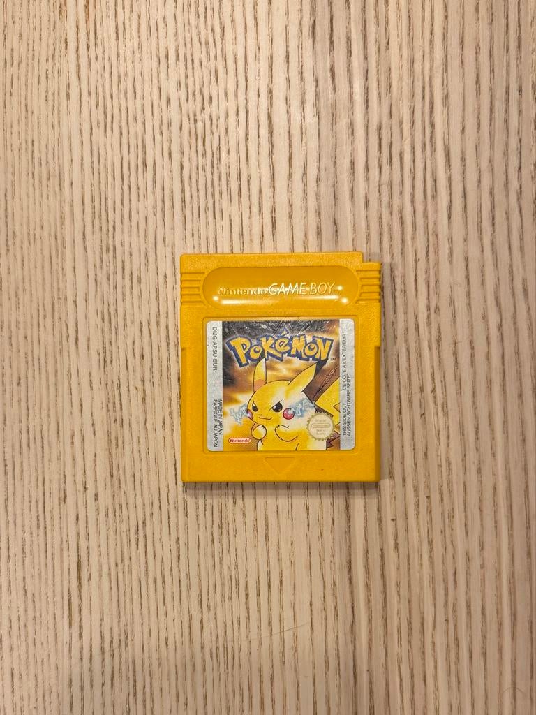 Pokémon Yellow Game Boy, Gebruikt, 1 speler, Ophalen of Verzenden, Role Playing Game (Rpg)