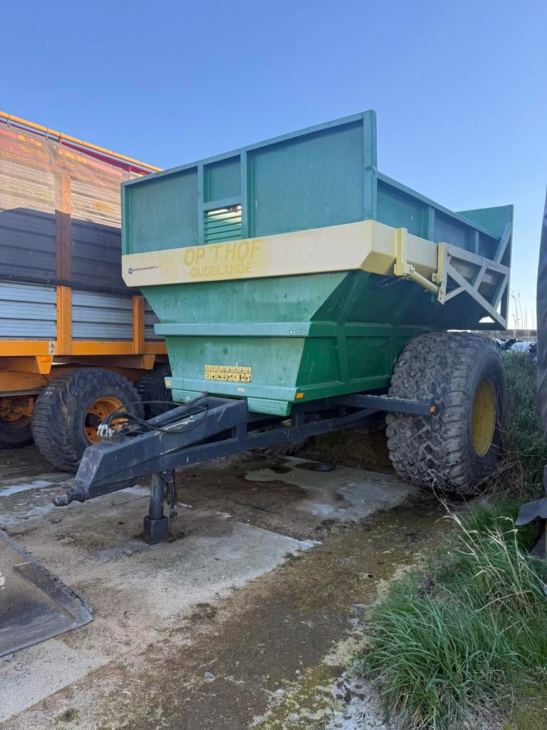 Alasco enkelas dumper, Ophalen, Overige, Transport