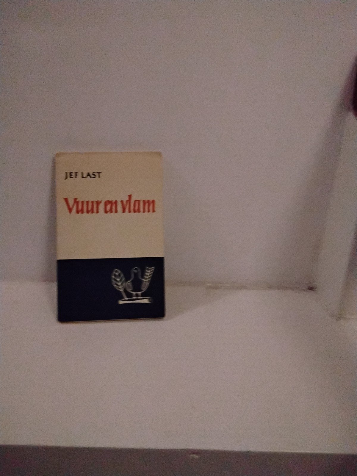 Jef Last - Vuur en Vlam (Vintage Boek) (gesigneerd), Boeken, Ophalen of Verzenden, Gelezen, Jef Last, Nederland