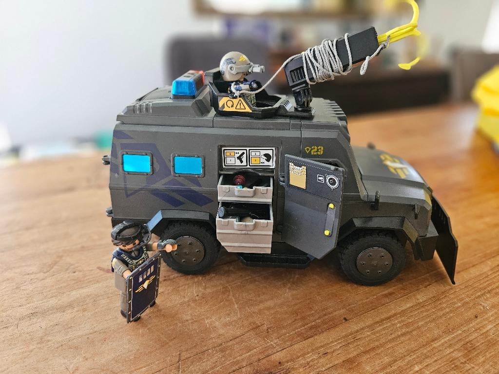 Playmobil Politietruck City Action 71144, Kinderen en Baby's, Speelgoed | Playmobil, Ophalen of Verzenden, Zo goed als nieuw, Complete set