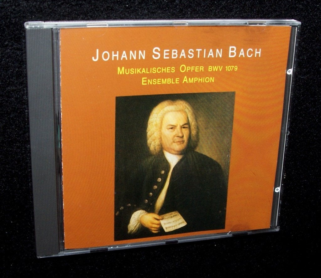 J.S. Bach - Musikalisches Opfer BWV 1079 - Ensemble Amphion, Verzenden, Classicisme, Zo goed als nieuw, Overige typen