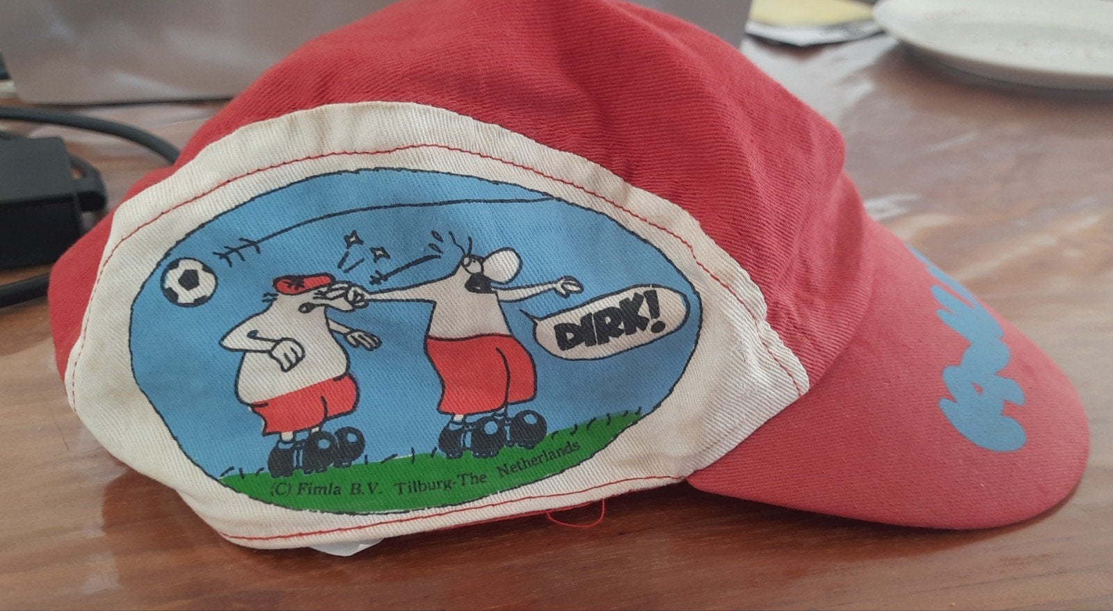 Vintage zeldzaam wielerpetje, casquette FC knudde, jaren 80, Ophalen of Verzenden, Overige typen