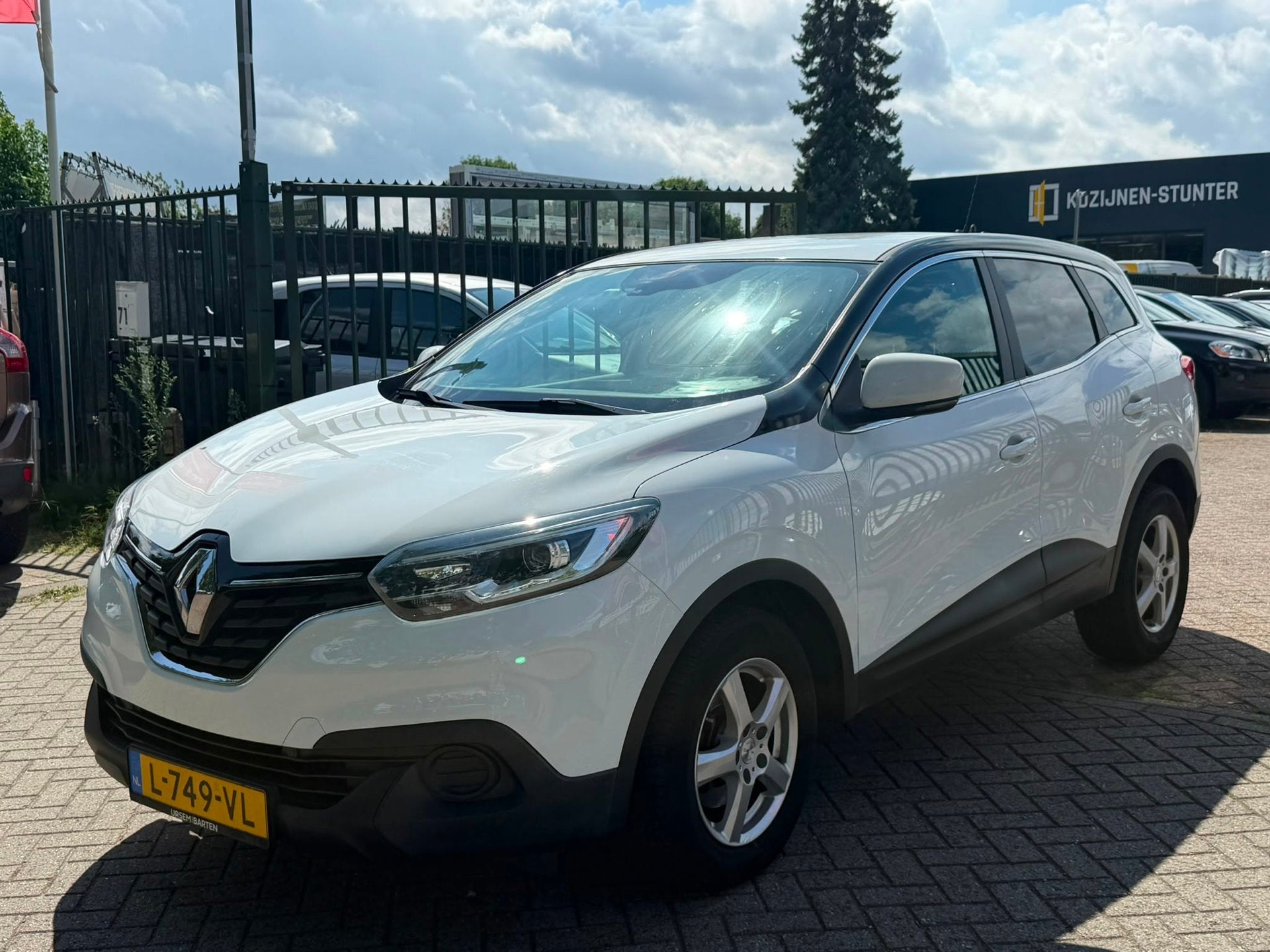 Renault Kadjar 1.2 TCe Life 2e eigenaar dealer onderhouden c, Voorwielaandrijving, Euro 6, 4 cilinders, Wit