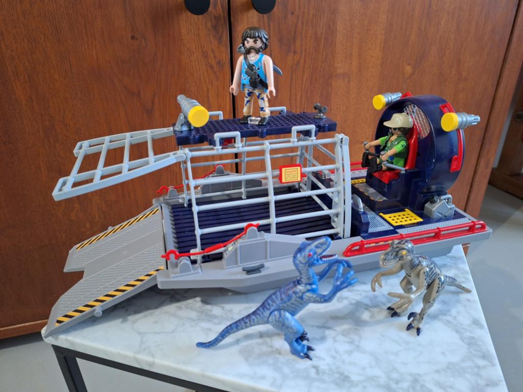3 sets Playmobil Dinosaurus met Voertuigen en Figuren, Ophalen, Gebruikt, Complete set