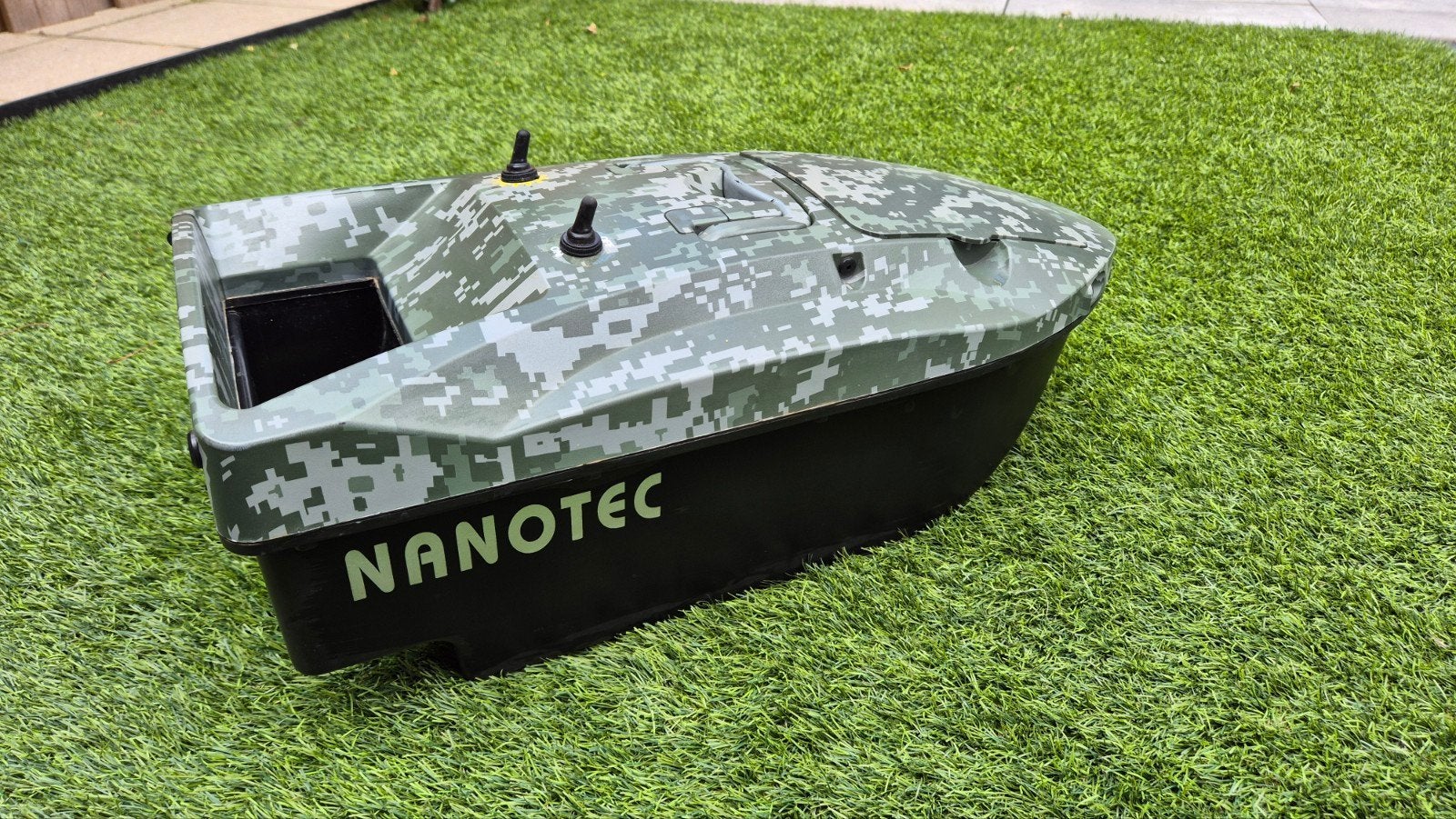 Nanotec voerboot - compleet met toebehoren, Ophalen, Gebruikt