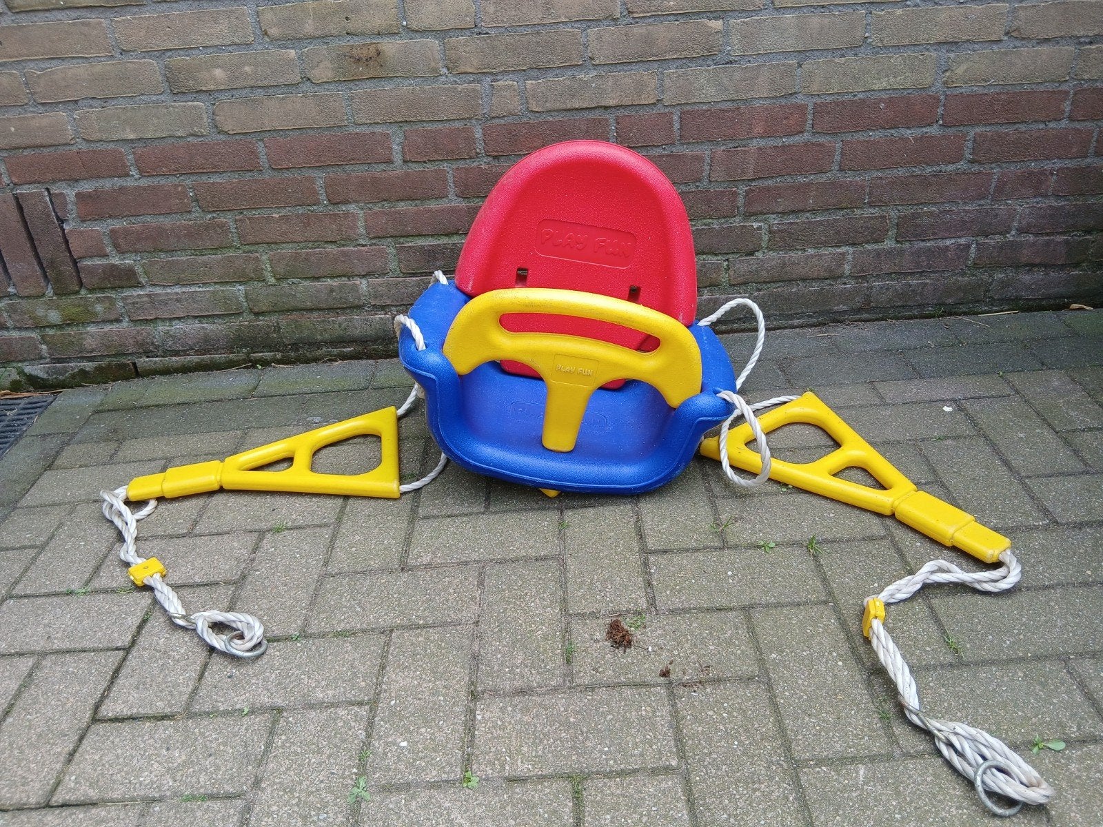 Schommel van play fun, Kinderen en Baby's, Speelgoed | Buiten | Speeltoestellen, Ophalen, Zo goed als nieuw, Schommel