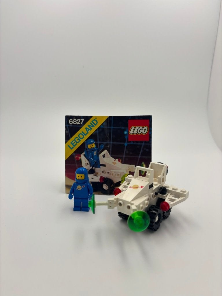 LEGO 6827 Strata Scooter – Space – 1987 – Compleet, Compleet, Gebruikt, Lego, Ophalen of Verzenden