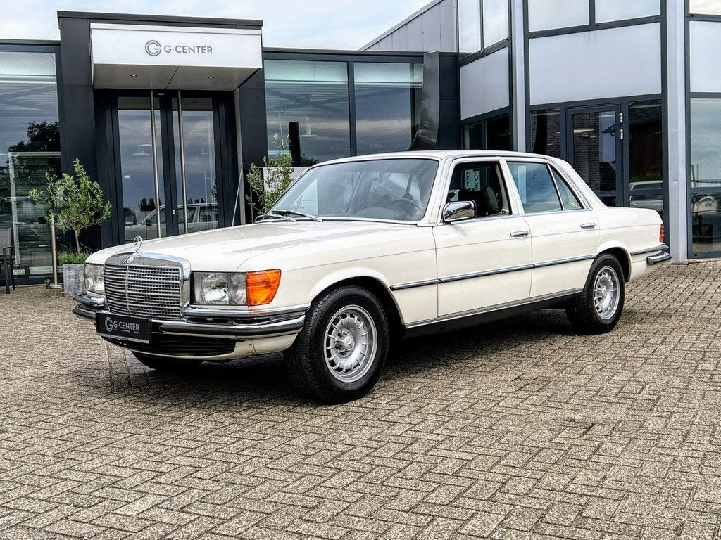 Mercedes-Benz S-Klasse 450 SE W116 AUTOMAAT, NIEUWSTAAT!, Automaat, Gebruikt, 8 cilinders, Wit