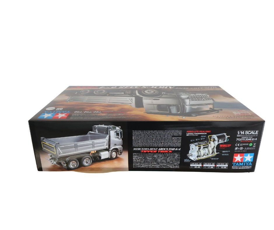Tamiya 1/14 MB Arcos 3348 3Achs Hinterkipper, Hobby en Vrije tijd, Modelbouw | Radiografisch | Auto's, Elektro, Verzenden, Schaal 1:14