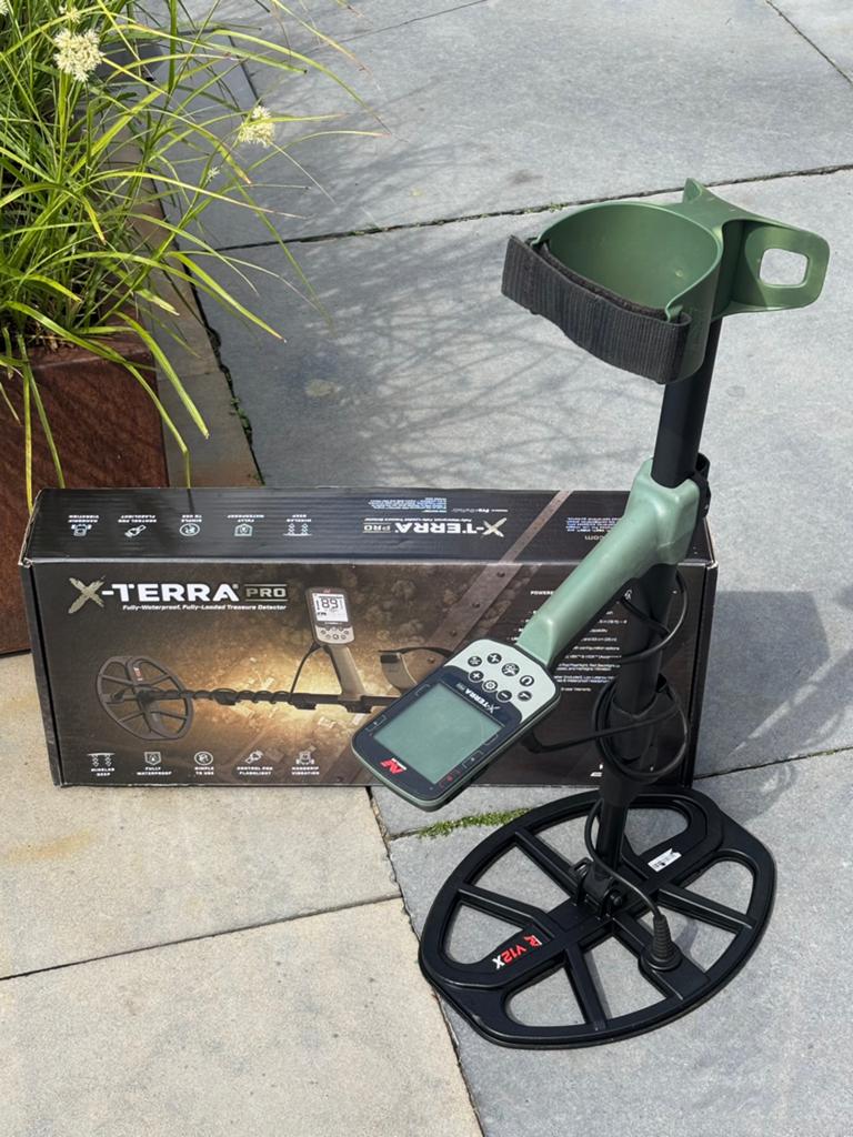 Metaaldetector X-TERRA pro, Hobby en Vrije tijd, Metaaldetectors, Ophalen of Verzenden, Zo goed als nieuw, Overige merken