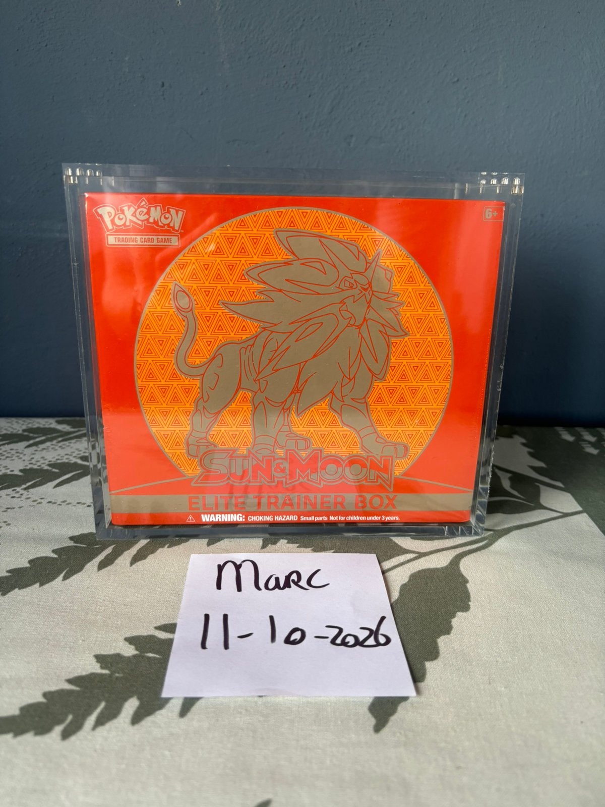 Sun & Moon ETB (Solgaleo), Ophalen of Verzenden, Zo goed als nieuw