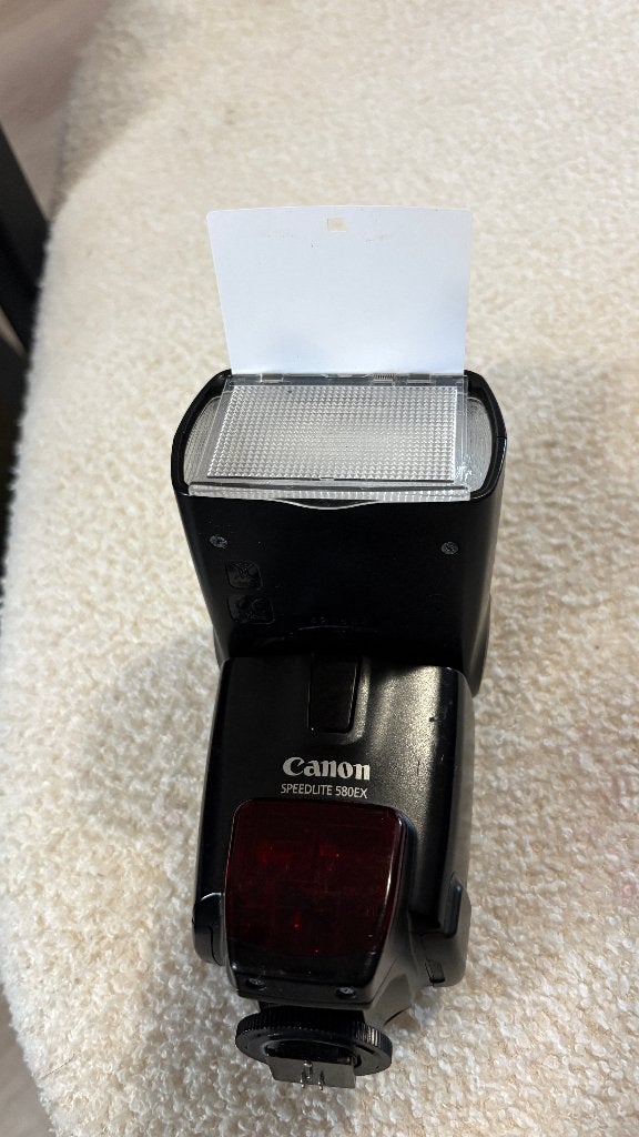 Canon Speedlite 580EX flitser met remote triggers, Ophalen, Canon, Externe flitser, TTL