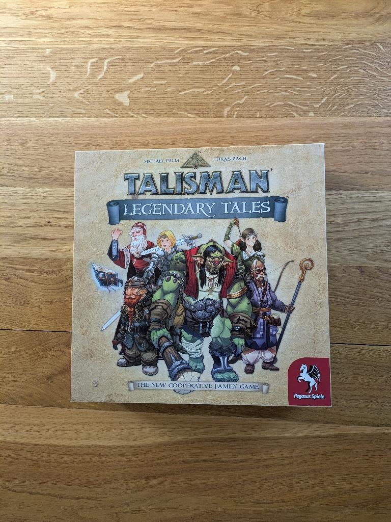 Talisman: Legendary Tales, Vijf spelers of meer, Ophalen of Verzenden, Zo goed als nieuw, Pegasus Spiele