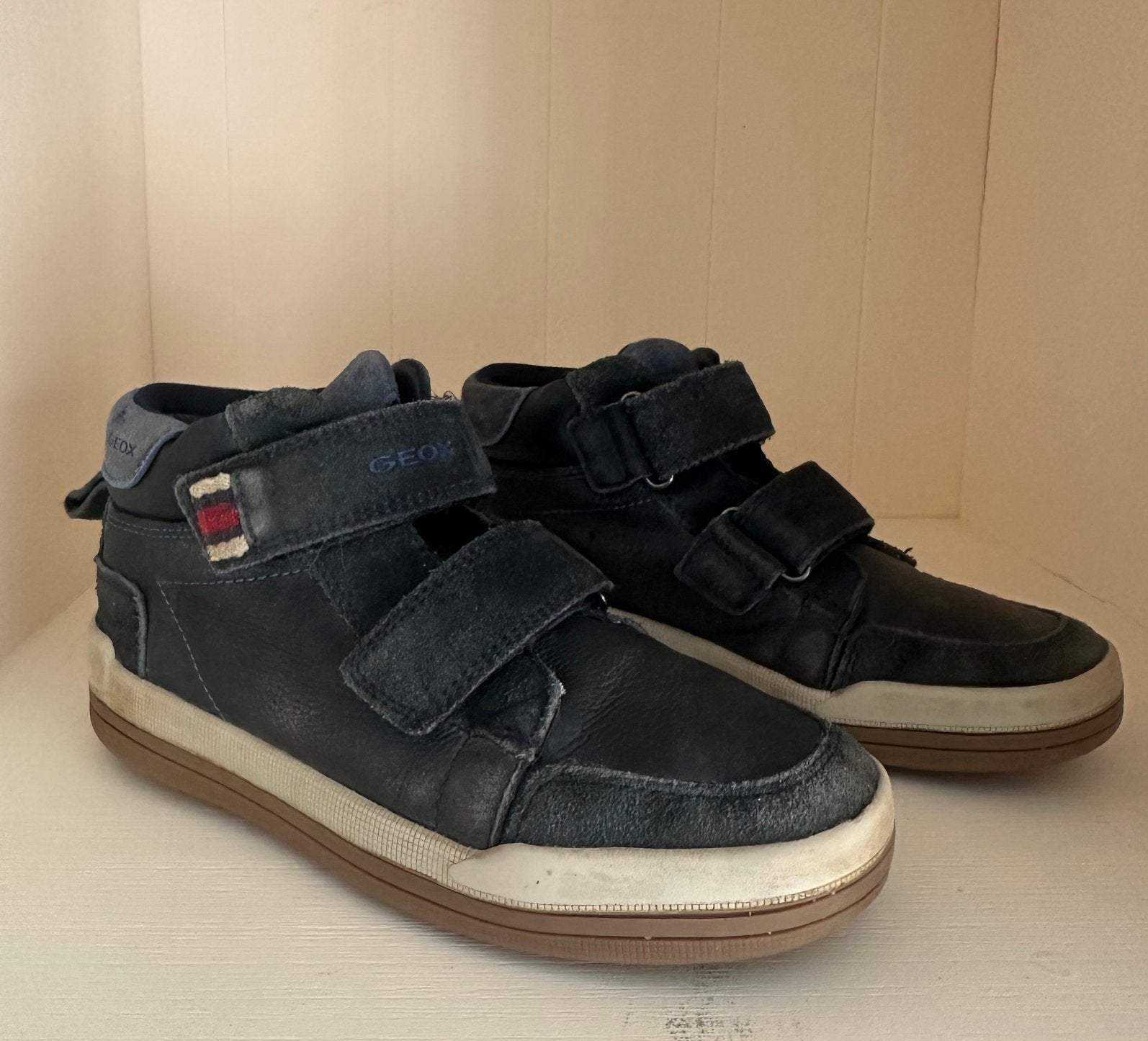 Geox leren schoenen maat 33, Gebruikt, Schoenen, Ophalen of Verzenden, Jongen