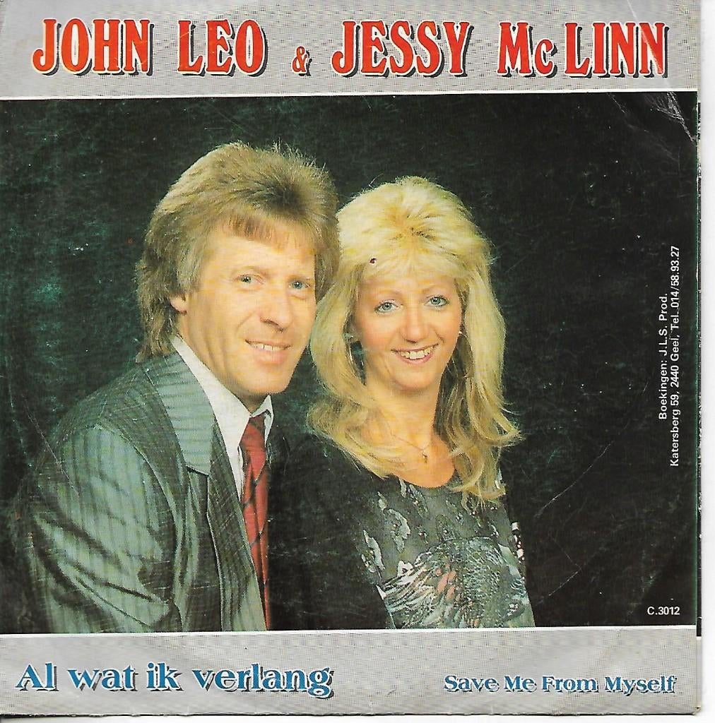 John Leo & Jessy McLinn - Al wat ik verlang, Gebruikt, 7 inch, Single, Ophalen of Verzenden