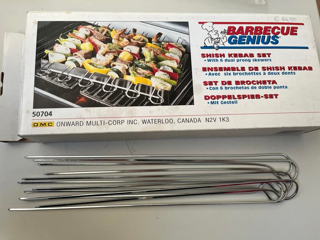 Barbecue spiezen accessoires, Ophalen of Verzenden, Nieuw