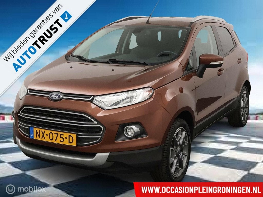Ford EcoSport 1.0 EcoBoost Titanium, Auto's, Ford, Voorwielaandrijving, 125 pk, Gebruikt, Ecosport