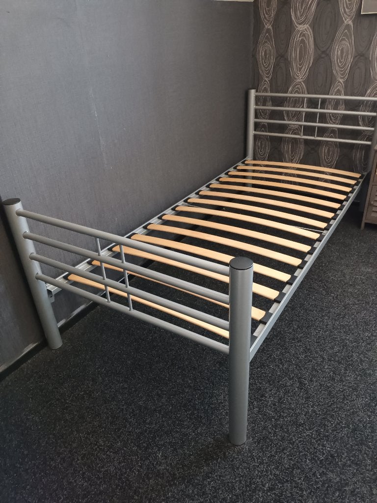 1 persoons ledikant, Ophalen, 90 cm, Eenpersoons, Zo goed als nieuw
