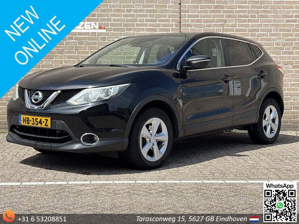 Nissan Qashqai 1.6 dCi Connect Edition | Navi | Climate | Cr, Voorwielaandrijving, Stof, 4 cilinders, Origineel Nederlands