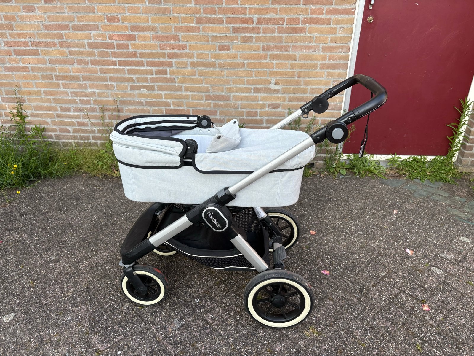 Emmaljunga Combiwagen met Maxi-Cosi en extra wielen, Gebruikt, Combiwagen, Met autostoeltje, Ophalen