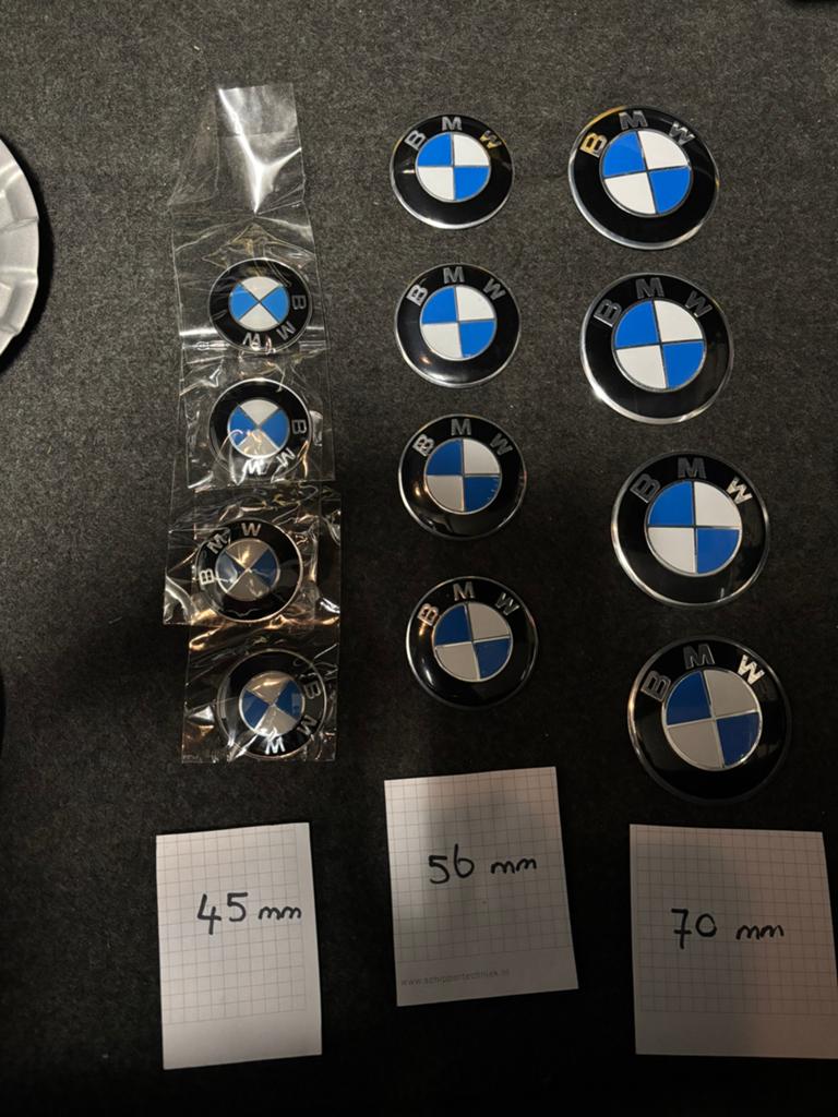 Sticker aluminium logo “dome” BMW div. maten (zekfklevend), Ophalen of Verzenden, Nieuw