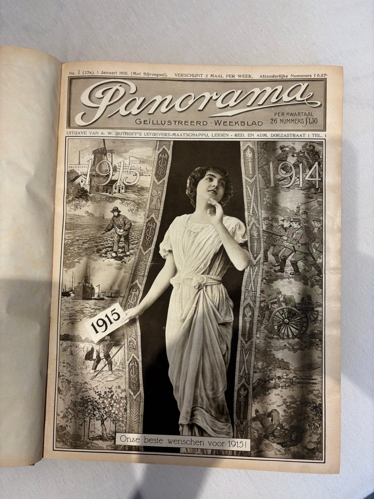 Panorama Geïllustreerd Weekblad 1914-1915, Ophalen, Zo goed als nieuw, Overige typen