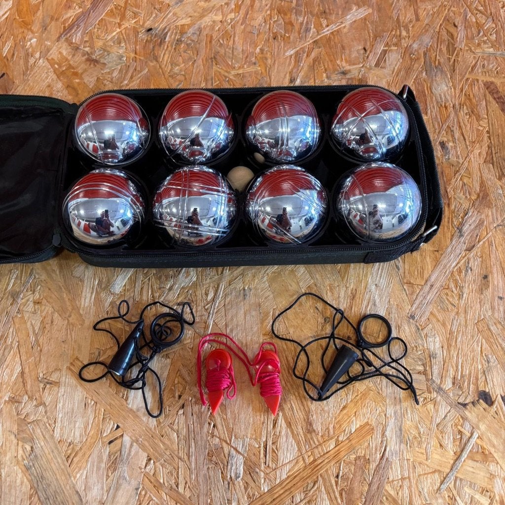 Luxe Jeu de Boules Set (8 stuks), Ophalen of Verzenden, Gebruikt, Overige typen