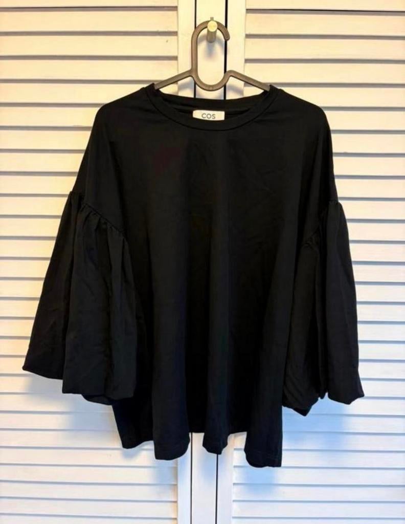 Tof shirt Cos zwart 44, Ophalen of Verzenden, Zo goed als nieuw, Maat 42/44 (L), Zwart