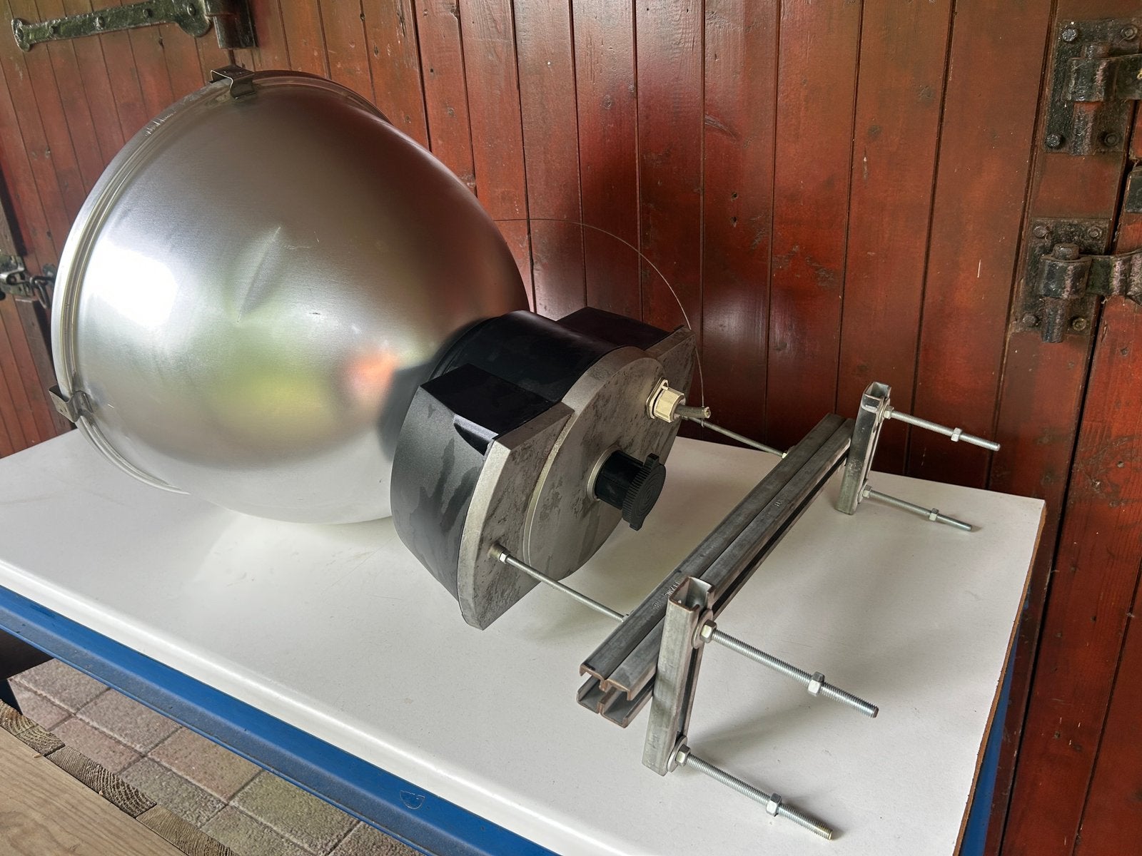 Philips industriele lamp 260W, Huis en Inrichting, Lampen | Spots, Ophalen of Verzenden, Zo goed als nieuw, Metaal of Aluminium