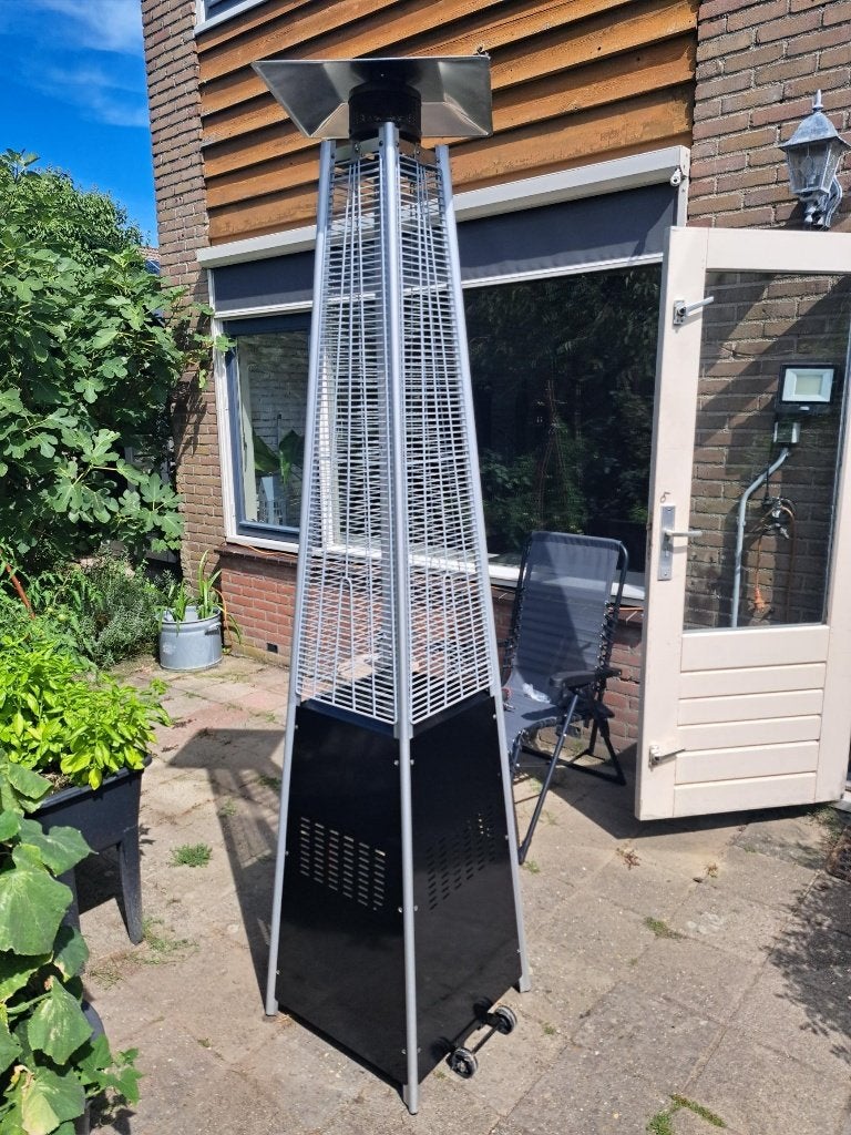 terrasverwarmer, Ophalen, Gebruikt, Gas, Vloer