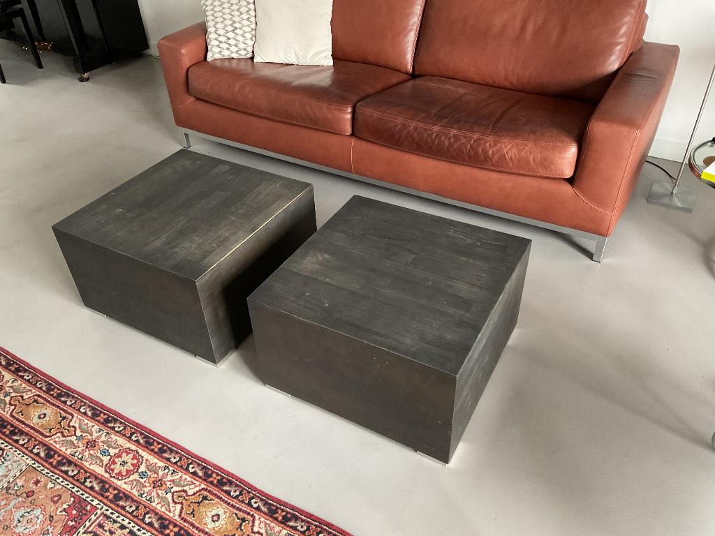 Salontafel, Huis en Inrichting, Tafels | Salontafels, Ophalen, Gebruikt, 50 tot 100 cm, 50 tot 75 cm