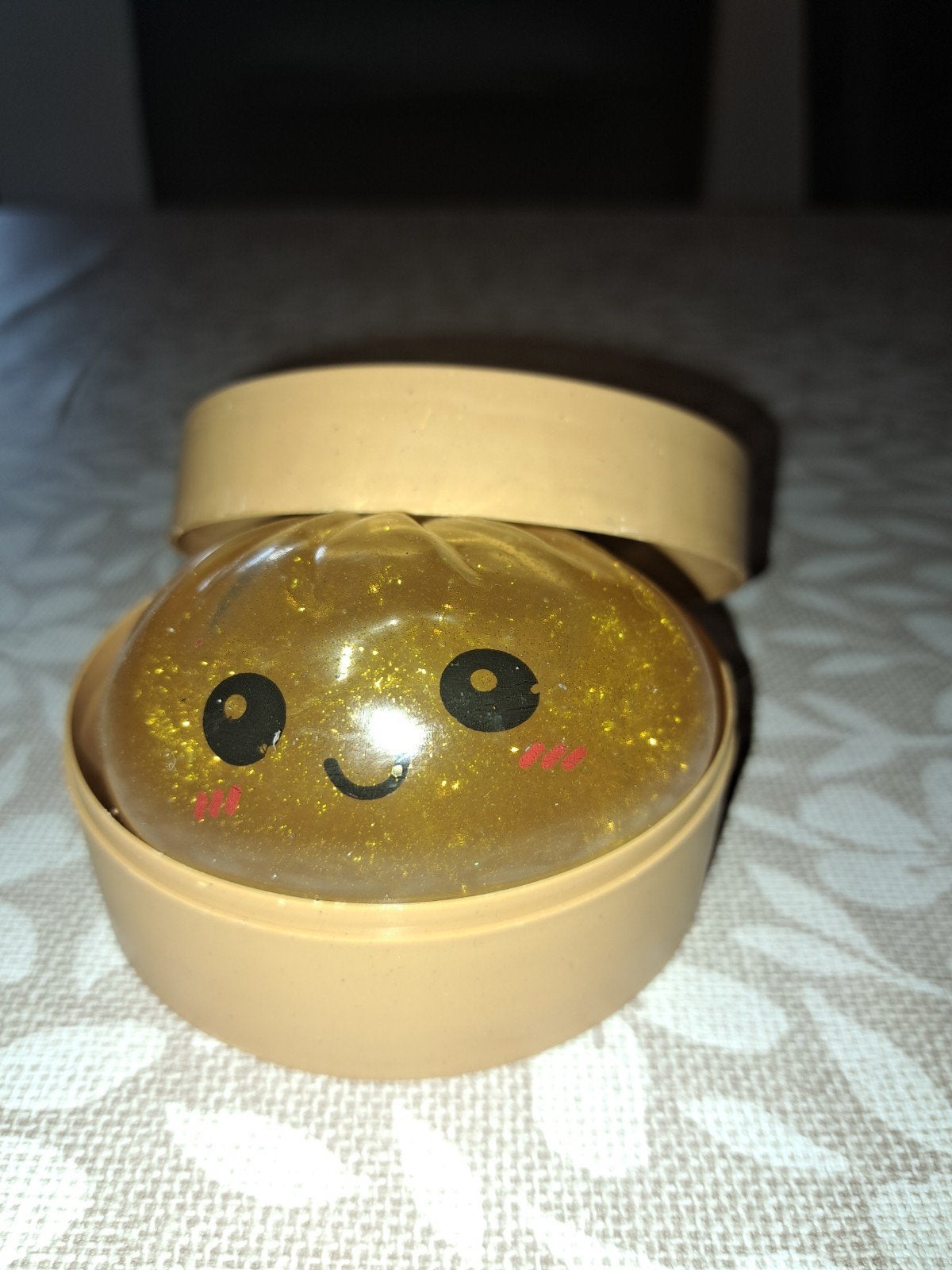Golden glitter dumpling squishy, rare . Nieuw!, Ophalen of Verzenden, Nieuw, Overige typen