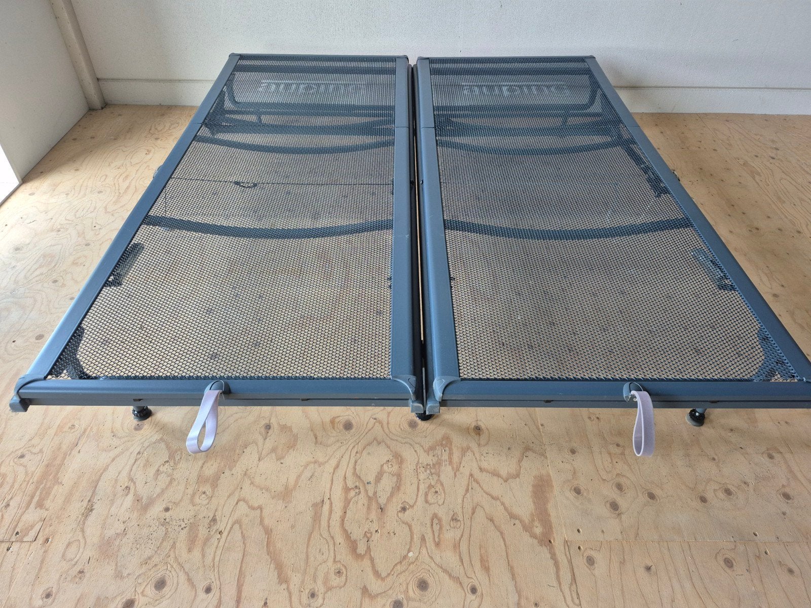 auping bed,verstelbare bedbodem,k2,spiraalbodem,90x210 cm, Ophalen, Gebruikt, 90 cm, 210 cm