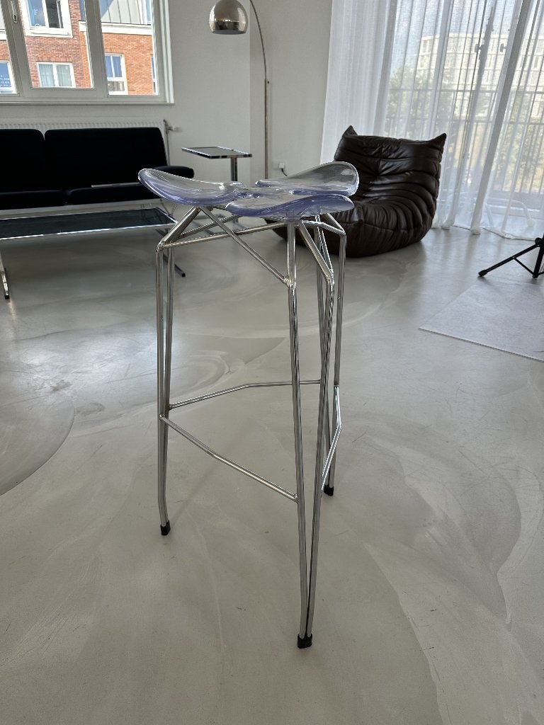 Kubikoff Diamond bar stool, Huis en Inrichting, Stoelen, Gebruikt, Eén, Metaal, Ophalen