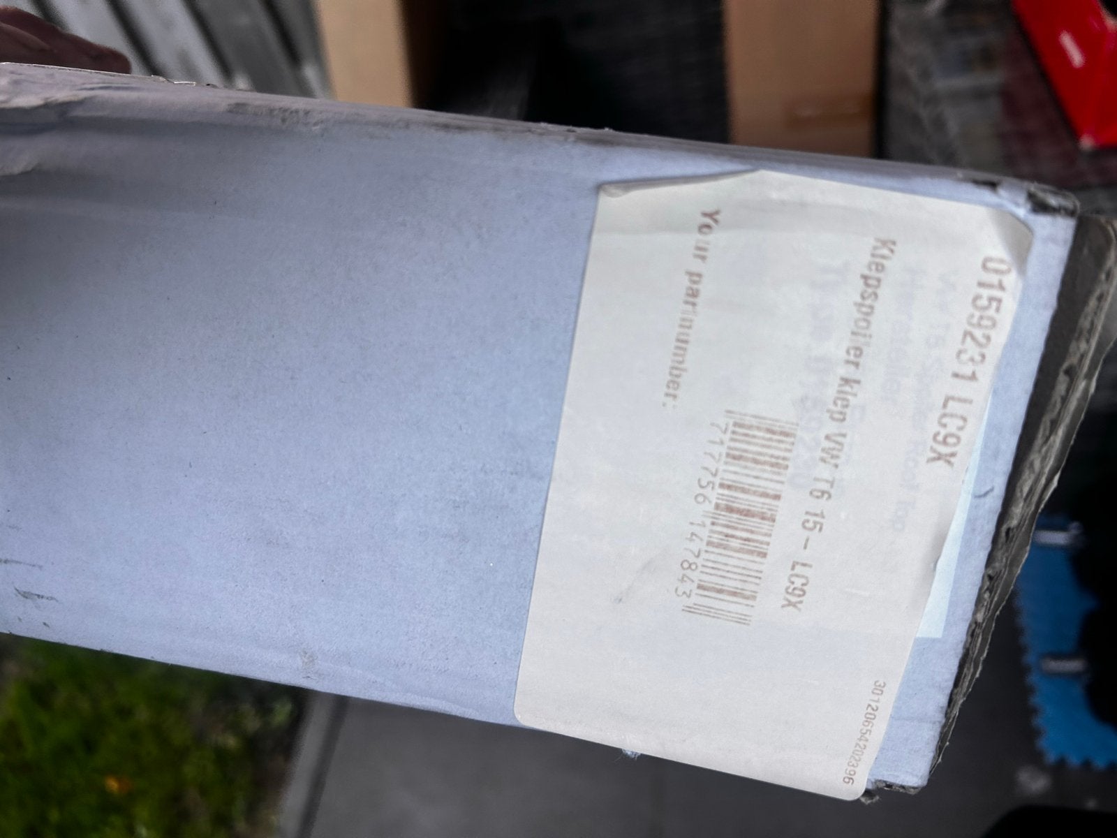 Klepspoiler Klep VW T6/T6.1 Zwart LC9X - Nieuw, Auto-onderdelen, Achterklep, Volkswagen, Nieuw, Ophalen of Verzenden