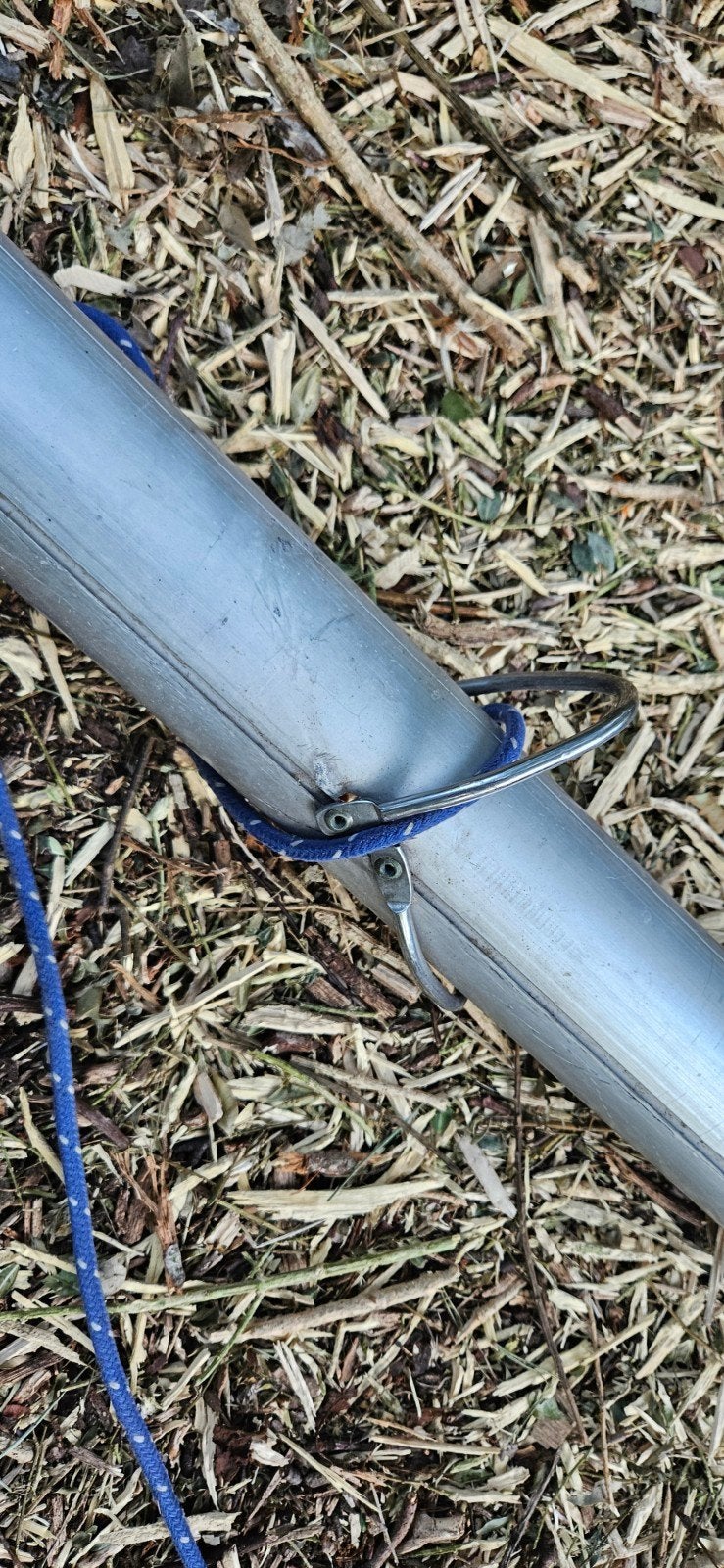Spinnakerboom - Gebruikt maar in goede staat, Ophalen, Gebruikt, Minder dan 15 m², 3 tot 6 meter