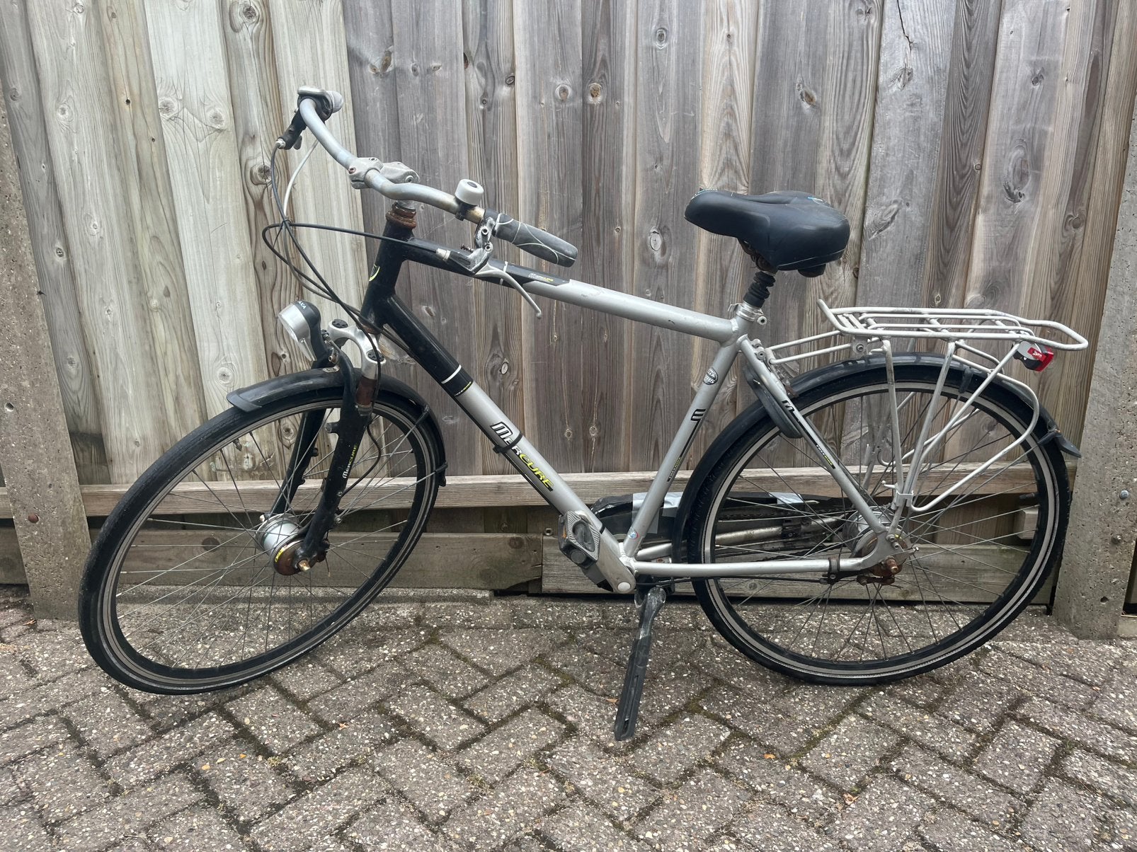 Herenfiets met 7 versnellingen, Gebruikt, Versnellingen, 57 tot 61 cm, Trommelrem