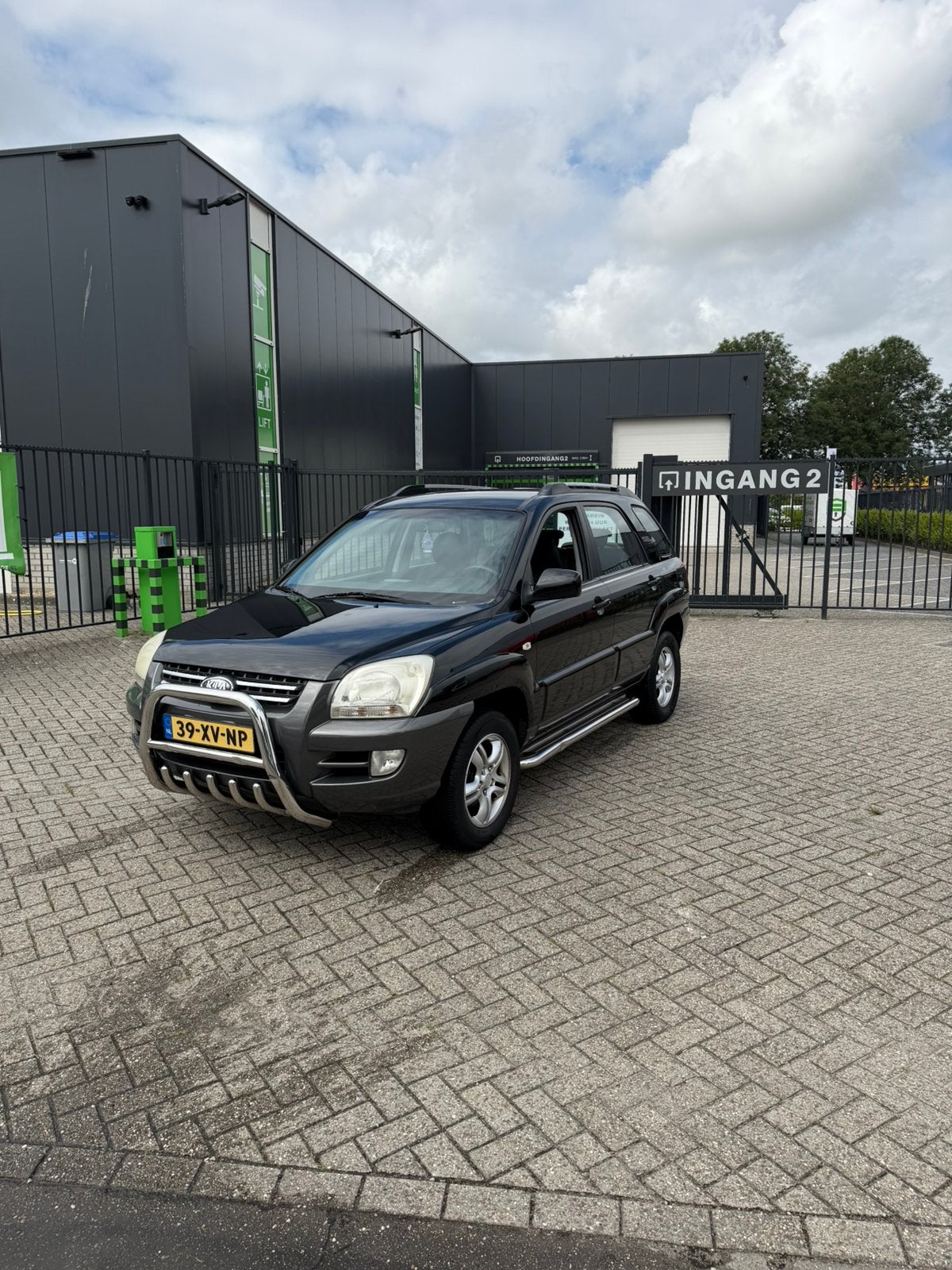Kia Sportage 2.0 2WD 2007 Zwart, 1442 kg, Stof, Zwart, 4 cilinders