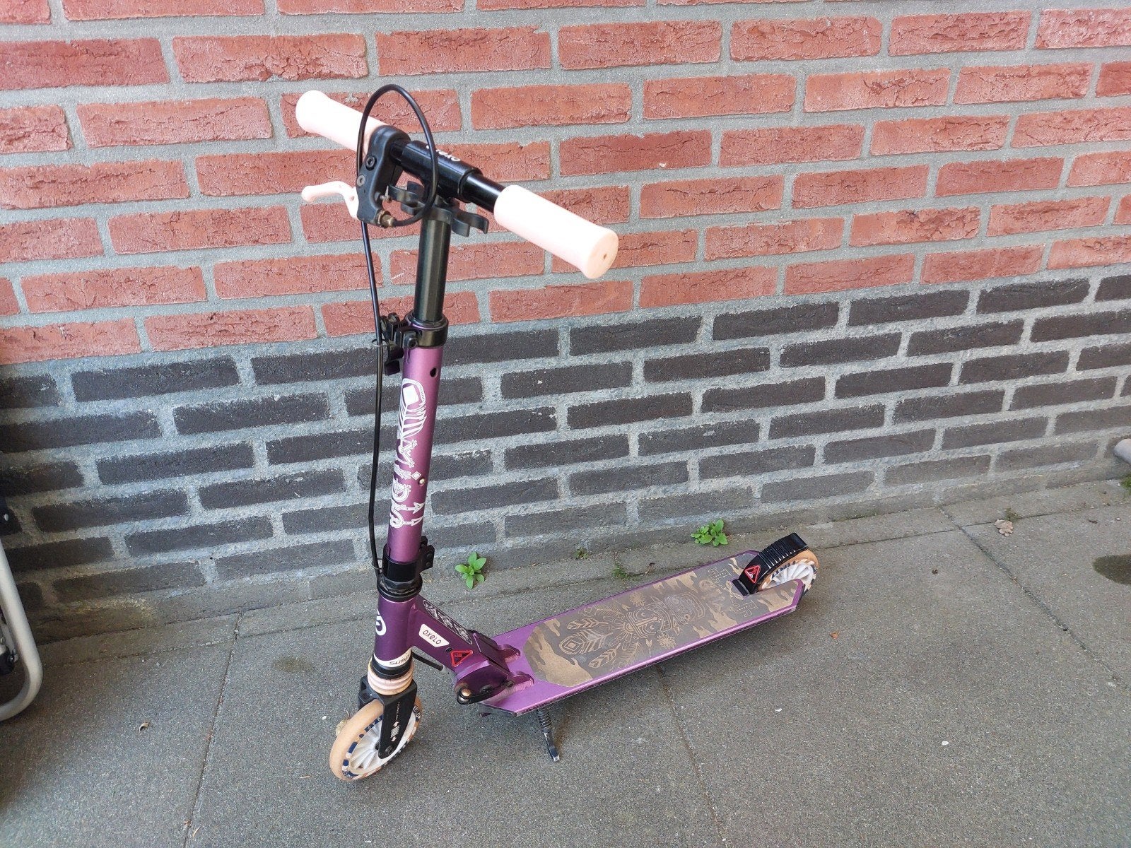 Oxelo Mid 5 step - Paars, Fietsen en Brommers, Ophalen, Gebruikt, Gewone step, Oxelo